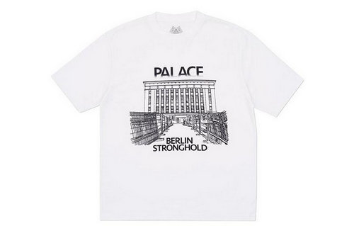 新品！PALACE 17FW DENIED ENTRY建筑印花短袖T恤PLC0MT037_潮牌值得买