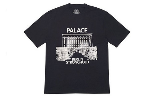 新品！PALACE 17FW DENIED ENTRY建筑印花短袖T恤PLC0MT037_潮牌值得买