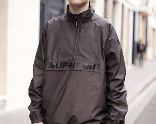 Supreme Reflective Half Zip Pullover3M反光冲锋衣_潮牌值得买