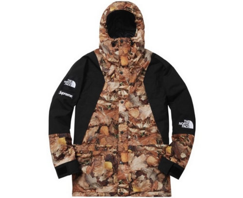 Supreme×The North Face MountainLight联名款落叶冲锋衣_潮牌值得买