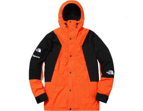 Supreme×The North Face MountainLight联名款落叶冲锋衣_潮牌值得买