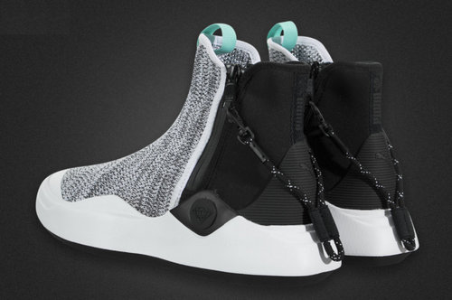 Puma x diamond sales abyss knit sneakers