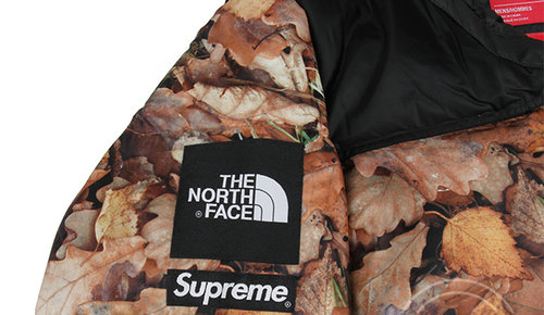 新品】Supreme x The North Face 2016F/W 落叶羽绒服_潮牌值得买