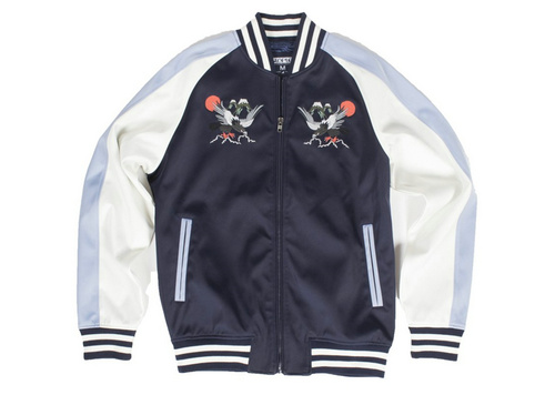 新品】STAPLE鸽子PIGEON SOUVENIR JACKET横须贺外套_潮牌值得买